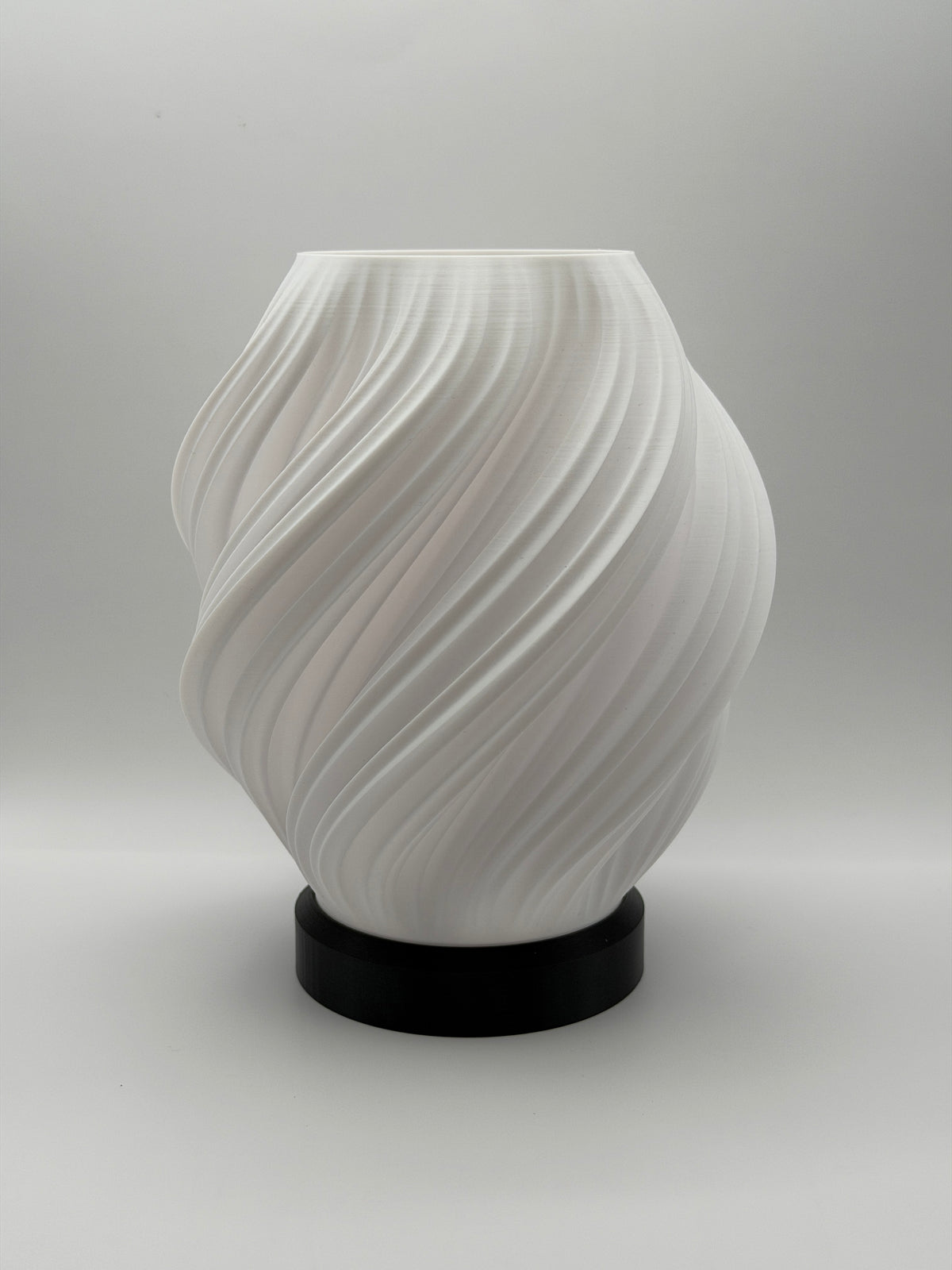 3D-Druck LED-Tischlampe "Swirl" (ohne Leuchtmittel)
